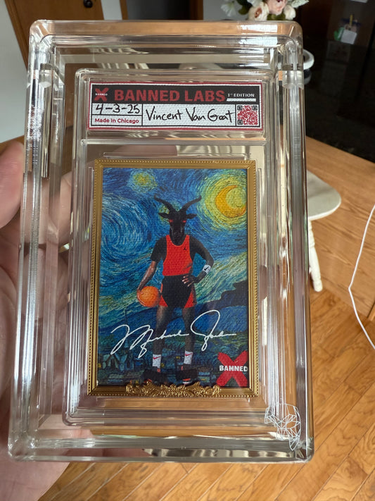“Vincent Van Goat” – Artist Proof (Gold Frame Edition)