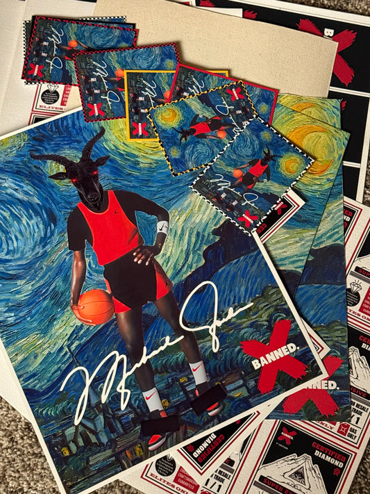 “Vincent Van GOAT” 1/1 Mishaps & Miscuts